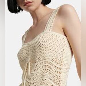 NWT ZIMMERMANN Devi Crochet Tank Top